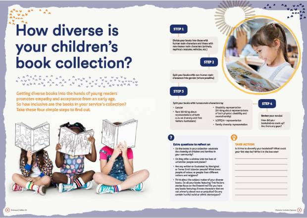 How diverse is your children's bookshelf - Activity