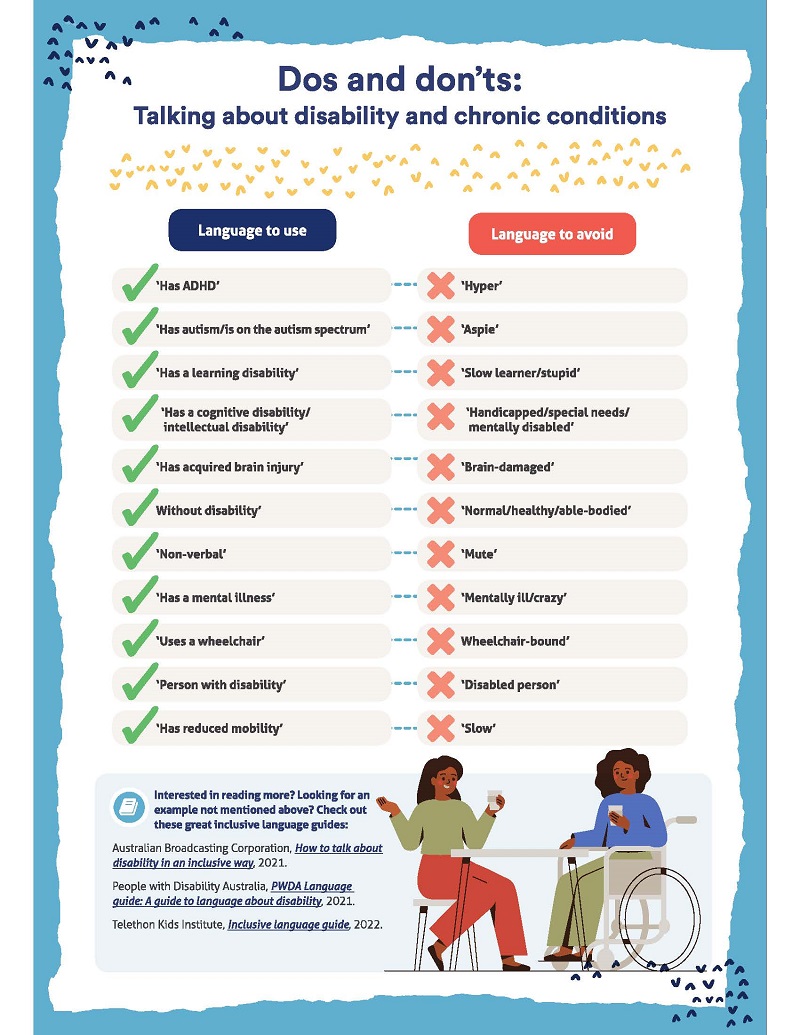 !0 ways to support attachment poster